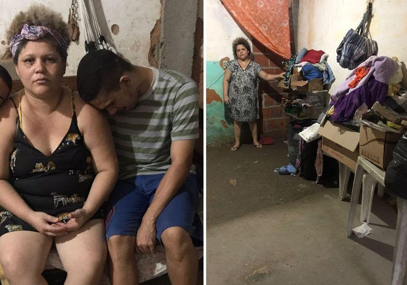 Vizinhos ajudam mãe que perdeu tudo após enchente em&nbsp;Fortaleza