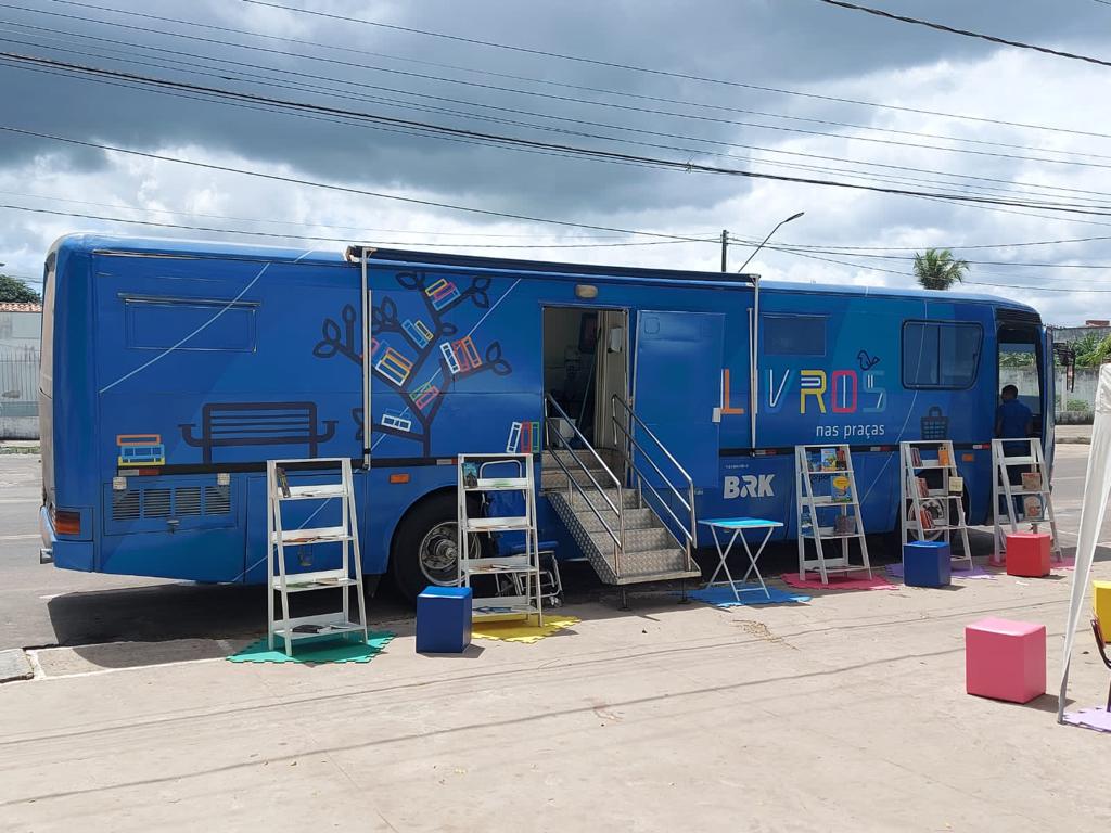 BRK leva Ônibus Biblioteca para Paço do&nbsp;Lumiar