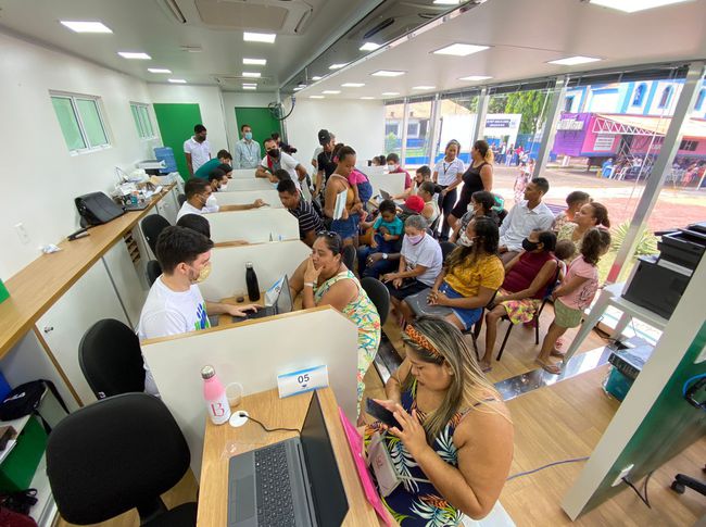 Defensoria e parceiros promovem centenas de atendimentos com a Carreta dos Direitos em Paço do&nbsp;Lumiar