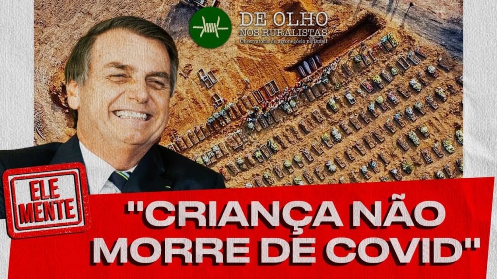Bolsonaro desrespeita e manipula crianças
