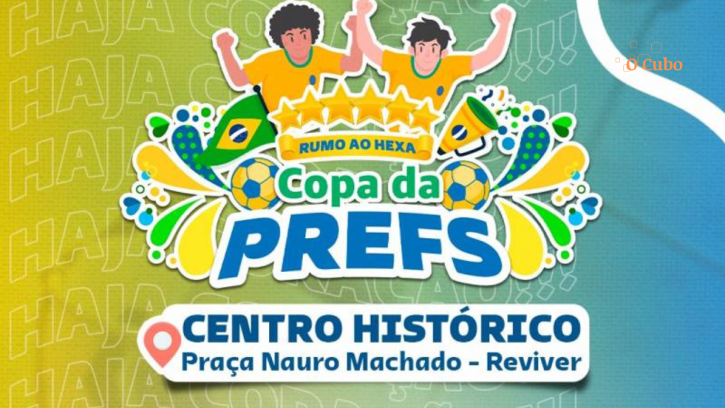 Prefeitura divulga programação no Centro Histórico de São Luís para a estreia do Brasil na Copa do&nbsp;Mundo