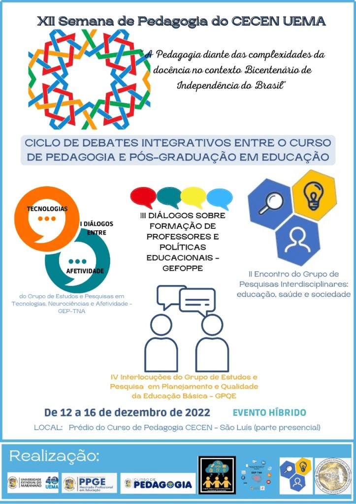 Inscrições abertas para XII Semana de&nbsp;Pedagogia