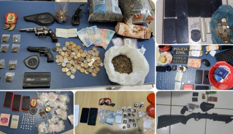 Operação prende 12 pessoas por tráfico de drogas em Porto Franco/MA