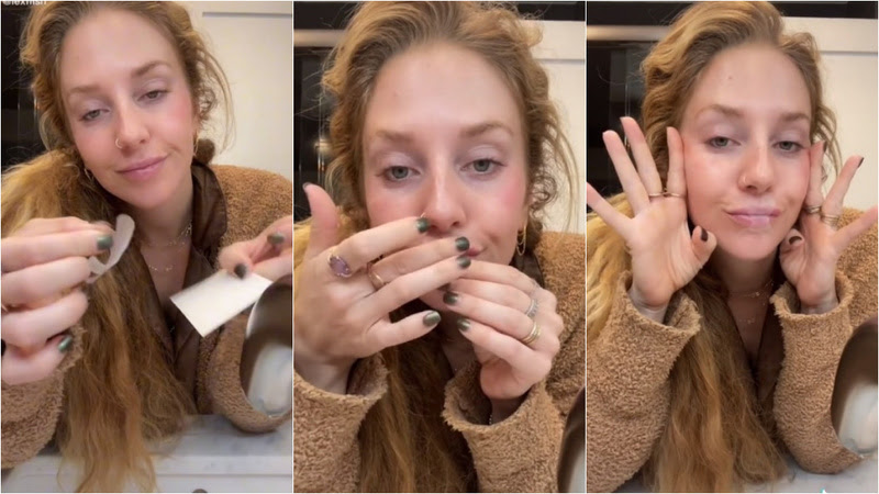 Trend no Tik Tok de tapar a boca com fita para dormir: Prática segura ou&nbsp;prejudicial?