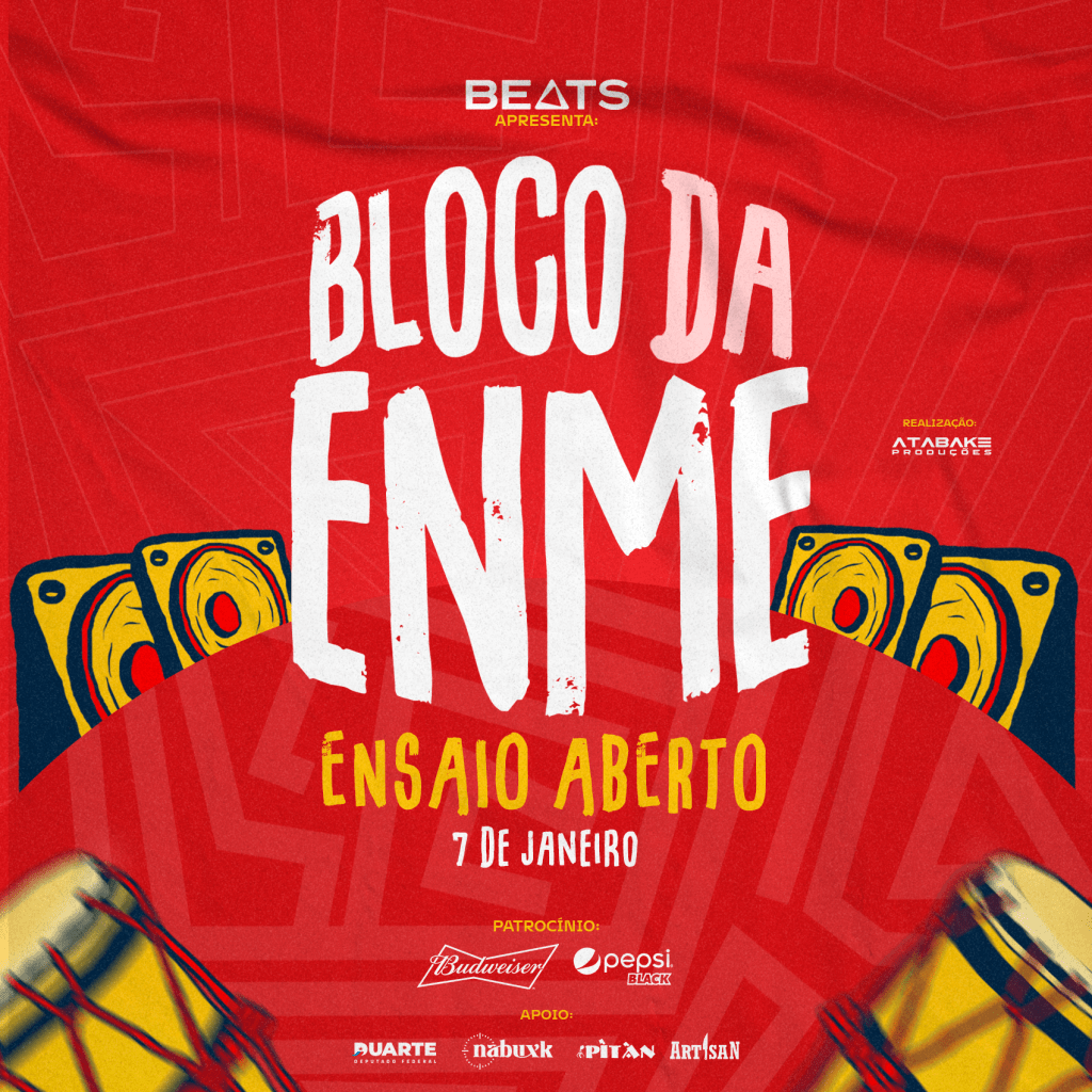 Bloco da Enme acontece  neste sábado em São&nbsp;Luís