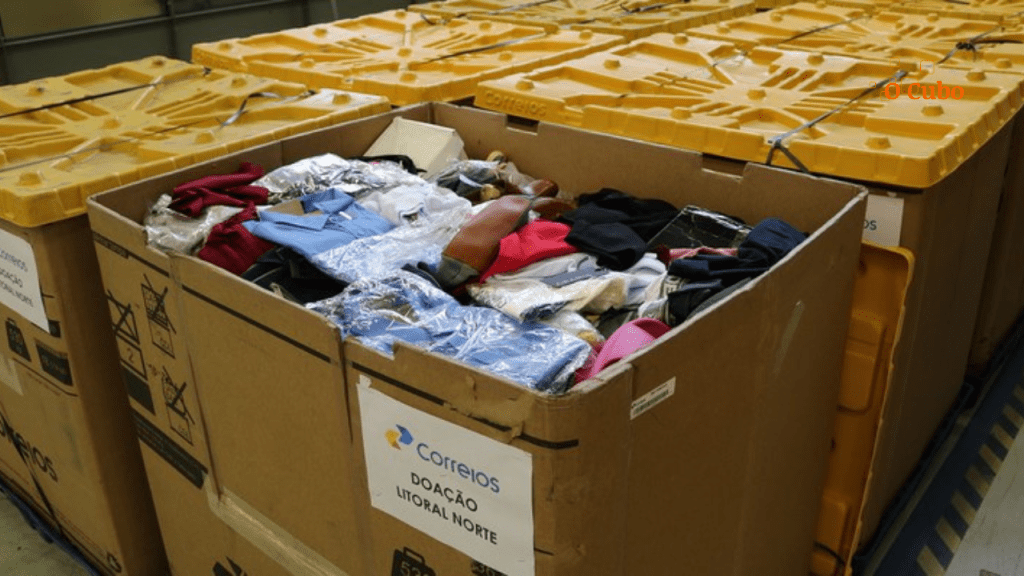 Correios doará 20 toneladas de itens de refugo para famílias desalojadas em São Sebastião (SP) e&nbsp;região