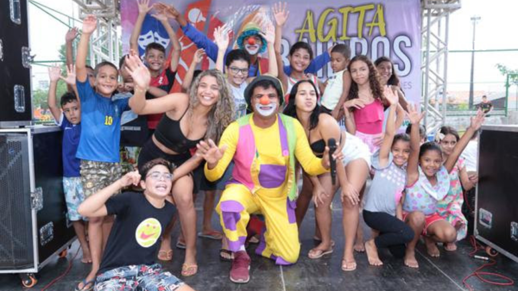 Agita Bairros proporciona diversão gratuita para toda&nbsp;família