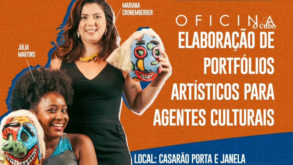 Afrodite e Orgânik Produções realizam oficina de elaboração de portfólios artísticos para  agentes culturais 