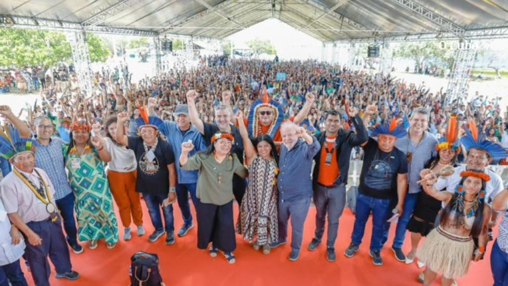 “Vocês são a origem do nosso país e serão tratados com o valor que merecem”, diz Lula na Assembleia Geral do Povos&nbsp;Indígenas