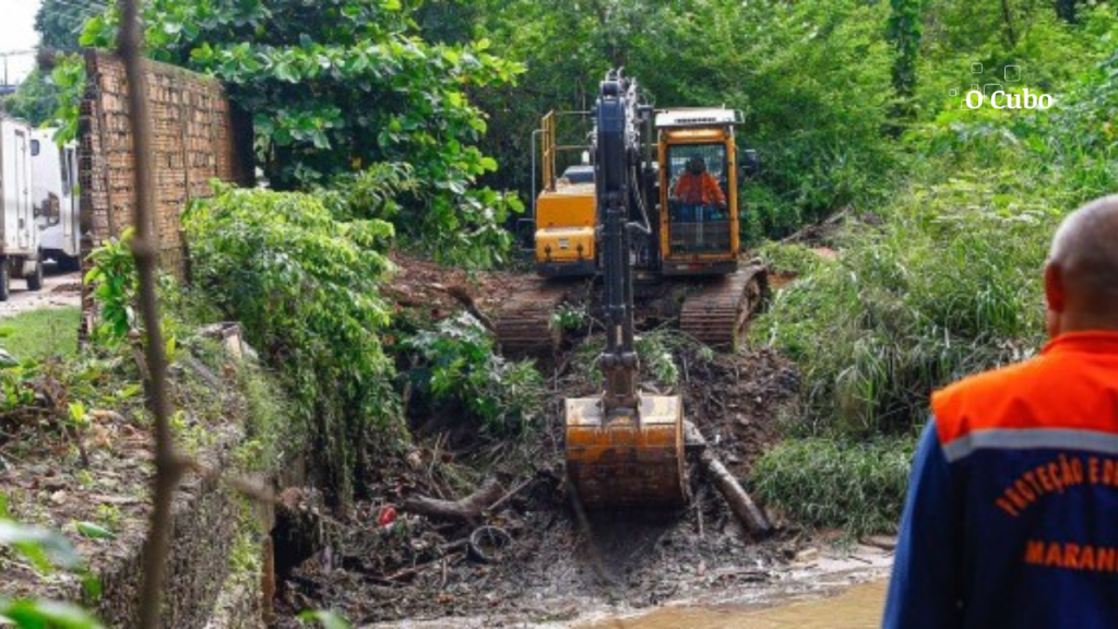 Comitiva do Governo Federal sobrevoa áreas atingidas por chuvas intensas no Maranhão 