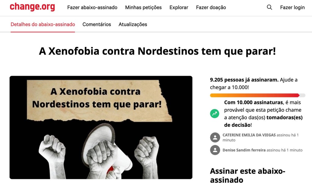 Abaixo-assinado viraliza pedindo cassação de vereador que ofendeu&nbsp;baianos