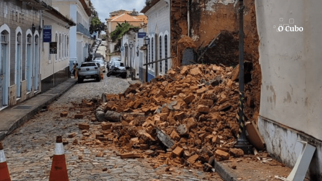 Desabamento de casarão no Centro Histórico de São Luís causa&nbsp;preocupação
