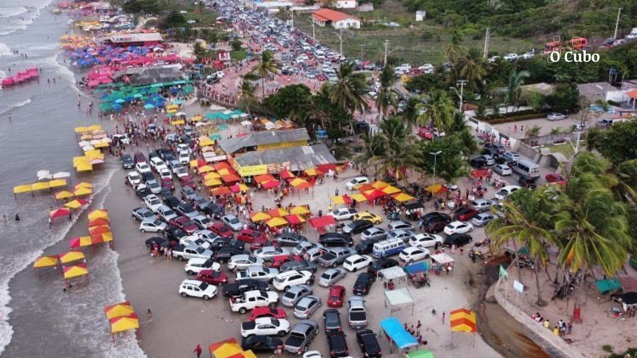 Justiça proíbe acesso de veículos à faixa de areia da praia do Aracagy, no Maranhão
