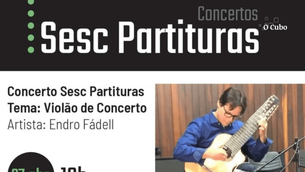 Concertos Sesc Partituras trazem Violão de Concerto com o Artista Endro Fábell em São&nbsp;Luís