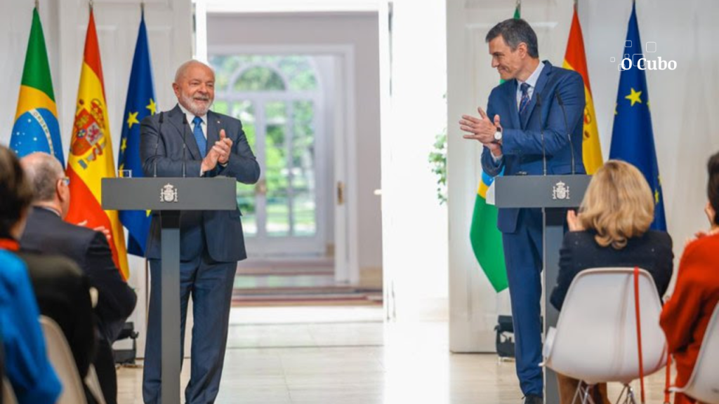 Na Espanha, Lula defende união internacional para buscar solução para o conflito na&nbsp;Ucrânia