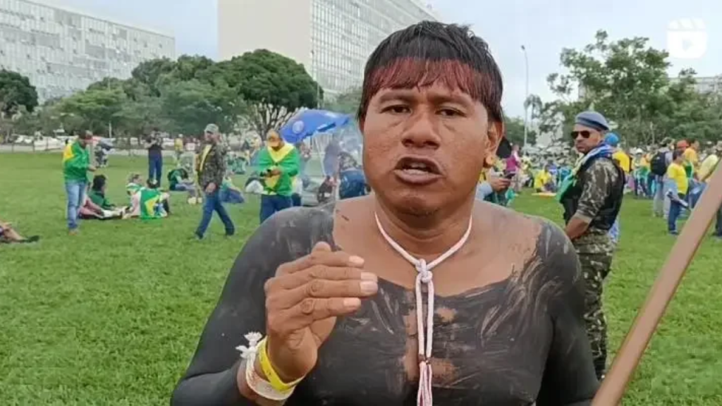 PGR apresenta denúncia contra indígena bolsonarista por incitação a atos antidemocráticos