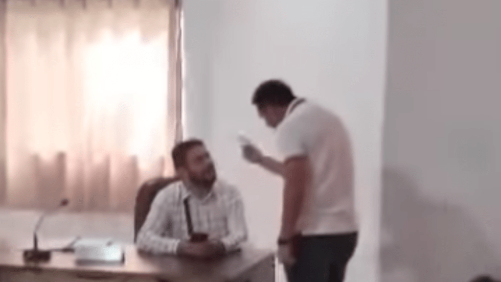 Prefeito de Morros invade a Câmara Municipal em meio a polêmica sobre viatura&nbsp;abandonada