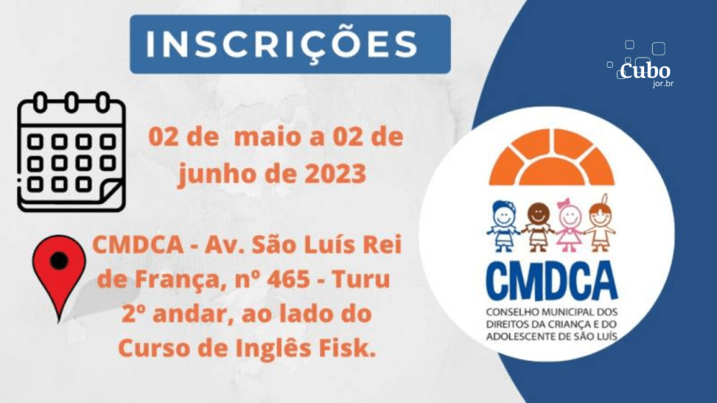 Inscrições abertas para eleição dos membros dos Conselhos Tutelares de São&nbsp;Luís