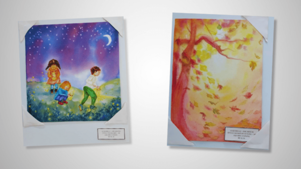 Exposição “Acquerelli” de Ane Araujo é inaugurada na Galeria Amina Paula&nbsp;Barros