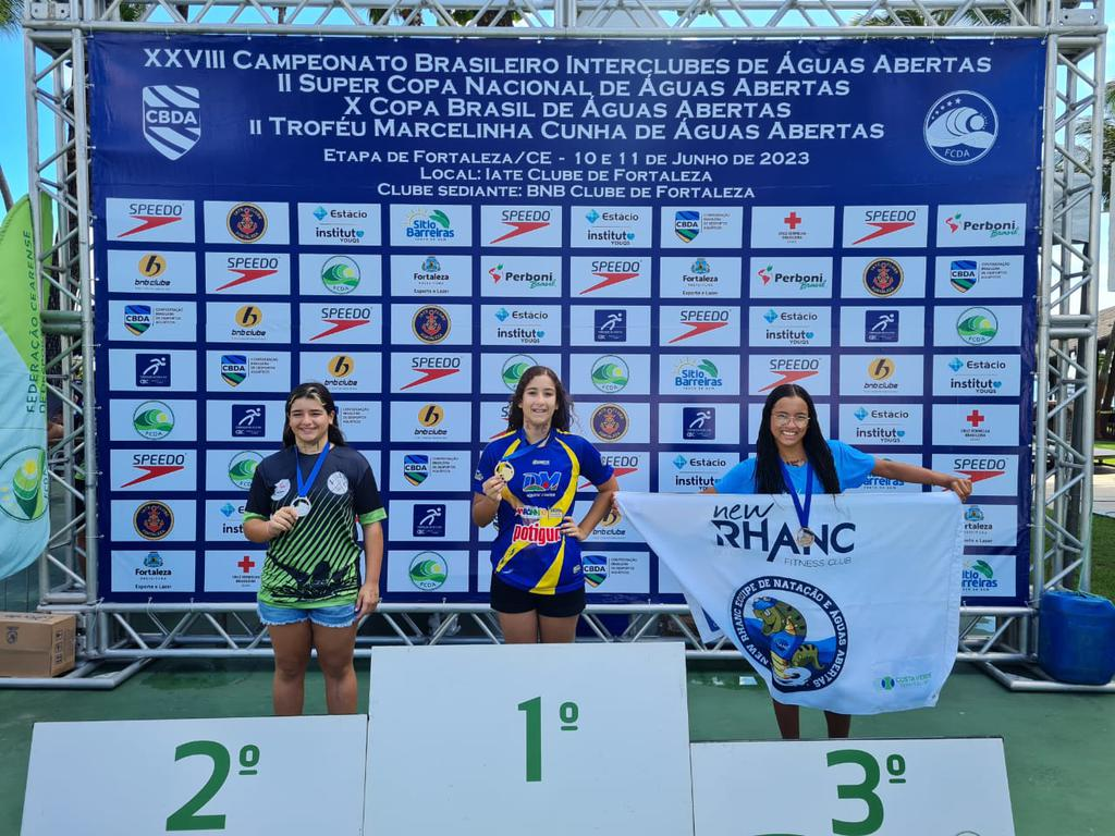 Águas abertas: Sofia Duailibe fatura dois títulos na 8ª etapa da Copa Brasil