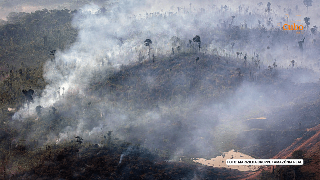 Mais da metade da população da Amazônia Legal e Centro-Oeste sofre com poluição causada por queimadas, aponta&nbsp;estudo