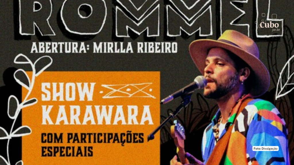 Rommel retorna a São Luís com novo show no Teatro João do&nbsp;Vale