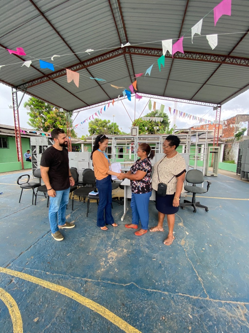 OGMO-Itaqui realiza doação em escola comunitária da área&nbsp;Itaqui-Bacanga