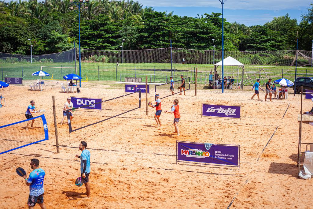 Beach Tennis: 2ª etapa do Maranhense reúne mais de 300 atletas