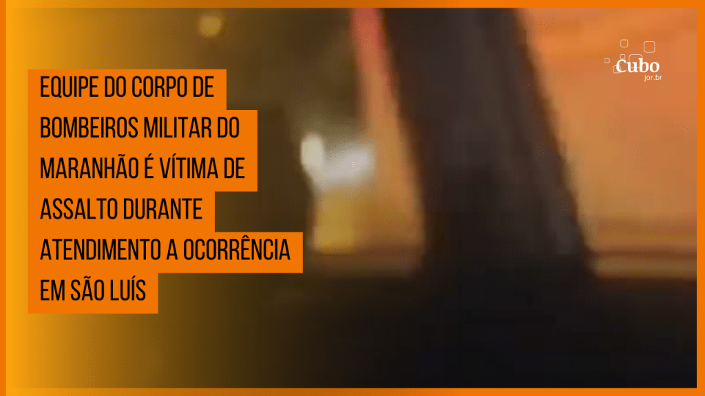 Vídeo: Equipe do Corpo de Bombeiros Militar do Maranhão é vítima de assalto durante atendimento a ocorrência em São&nbsp;Luís