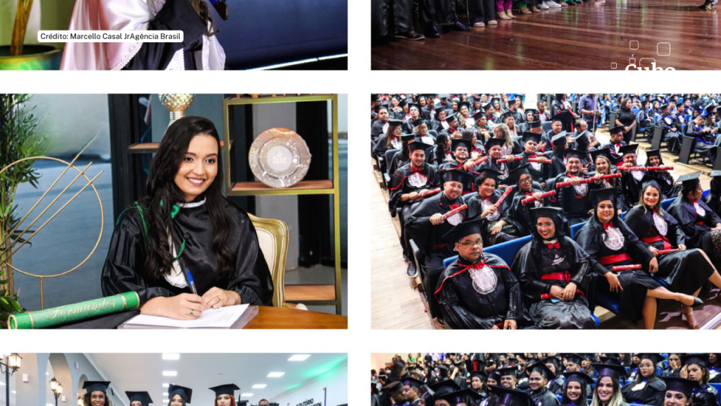 Colação de grau de alunos da Faculdade Cest no Multicenter&nbsp;Sebrae