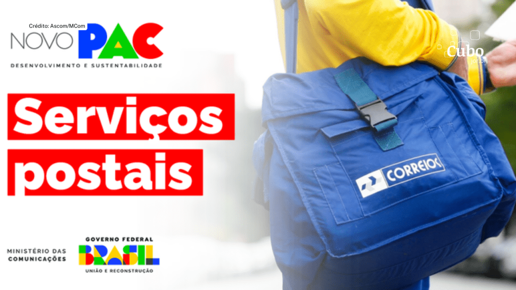 Recursos do Novo PAC serão destinados a modernizar e ampliar infraestrutura dos&nbsp;Correios