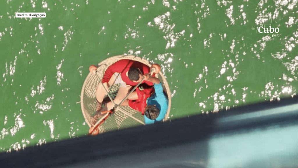 Equipe do CTA resgata 05 pessoas após naufrágio em São José de&nbsp;Ribamar