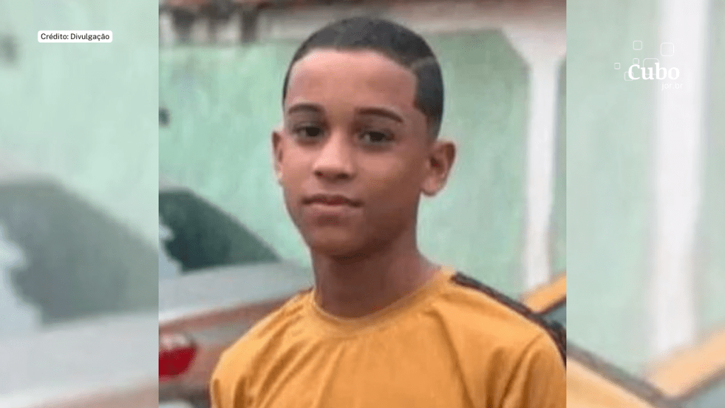 Manifestantes protestam contra a morte de adolescente negro de 13 anos durante ação policial na Cidade de&nbsp;Deus