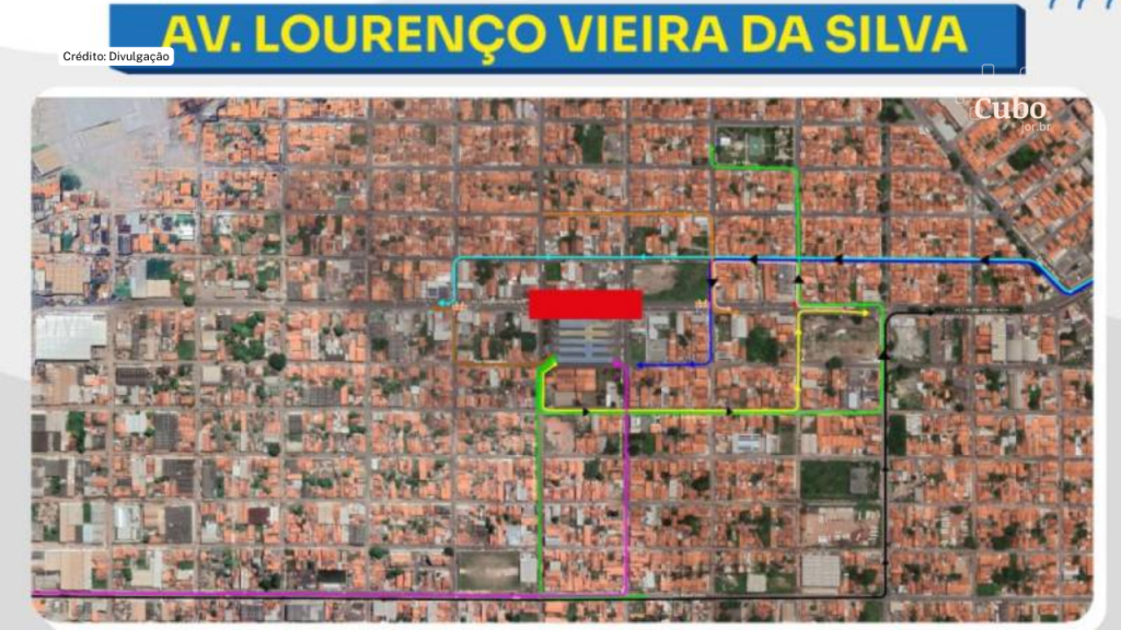 Trânsito será alterado na Avenida Lourenço Vieira da Silva devido a obra da&nbsp;Semosp