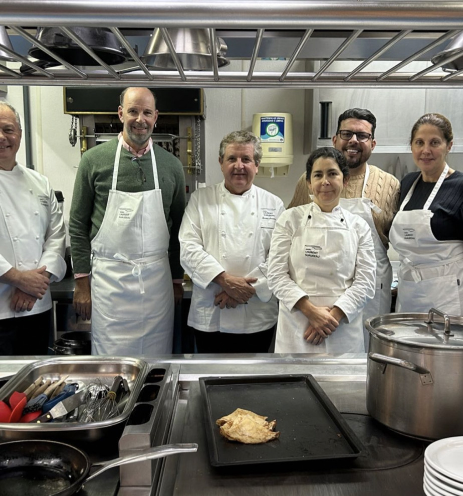 Werther Bandeira faz cursos com o top chef francês Laurent Suadeau em&nbsp;SP