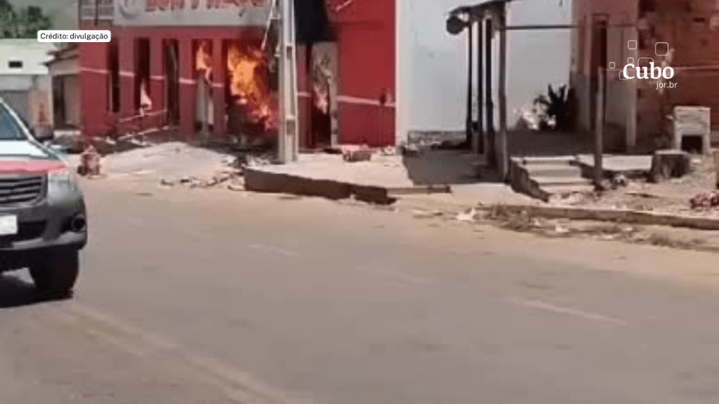Incêndio devasta Supermercado em Sítio Novo do&nbsp;Maranhão