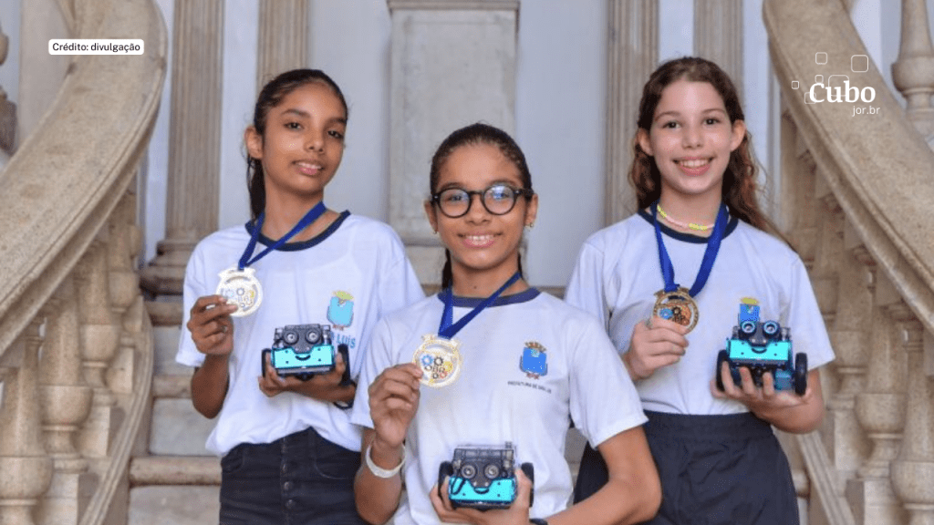 Alunas da Rede Municipal de São Luís se destacam na Olimpíada Brasileira de&nbsp;Robótica