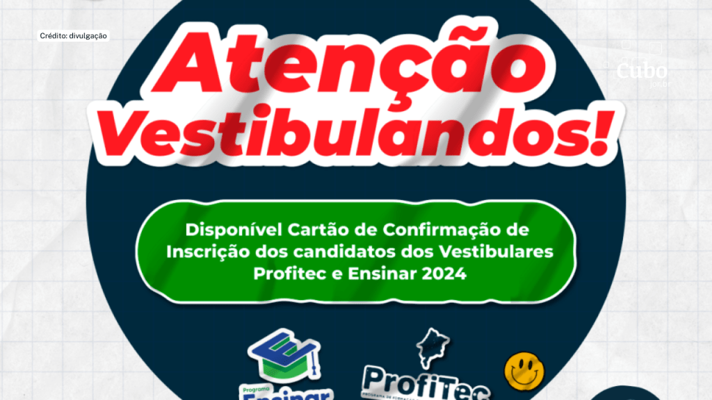 Candidatos já podem acessar o Cartão de Confirmação de Inscrição para o Vestibular ProfiTec UEMA 2024 e Vestibular ENSINAR de Formação de Professores&nbsp;2024