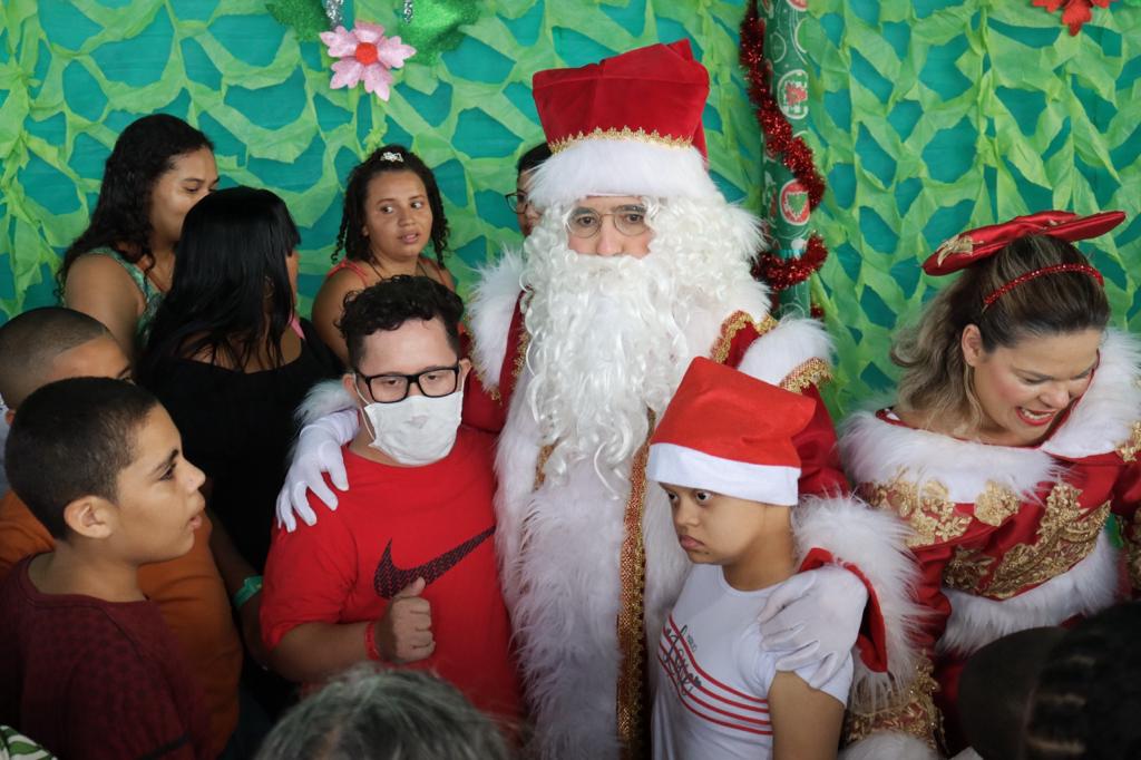 APAE de São Luís celebra o espírito natalino com a caravana do Papai Noel da campanha Natal Show de Prêmios da&nbsp;CDL