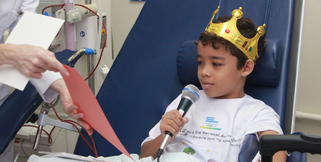 Pacientes do HU-UFMA participam de Projeto de leitura desenvolvido pela&nbsp;Semed