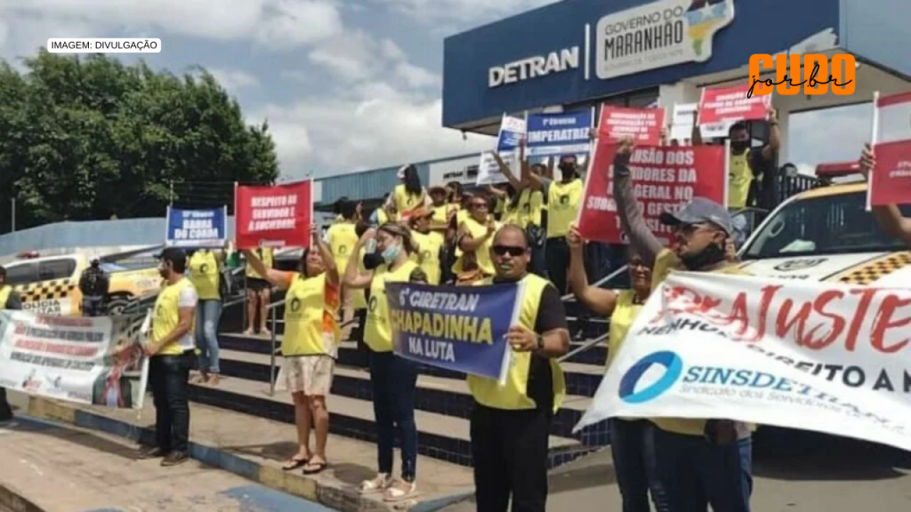 Servidores do Detran-MA paralisam atividades em protesto contra salários congelados há 10&nbsp;Anos