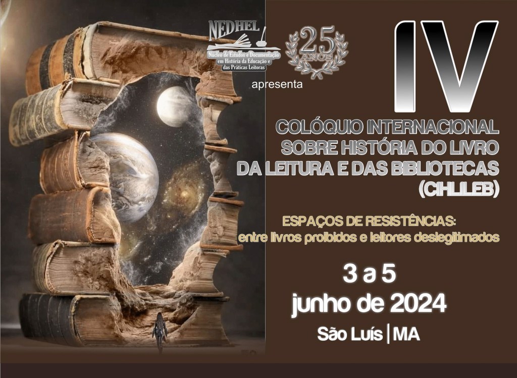 CEST SERÁ APOIADOR DO ENCONTRO MARANHENSE DE HISTÓRIA DA EDUCAÇÃO E IV COLÓQUIO INTERNACIONAL SOBRE HISTÓRIA DOS&nbsp;LIVROS