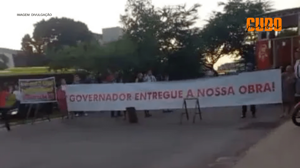 Manifestação no Mercado do Peixe em São Luís exige conclusão de obras prometidas pelo Governo do&nbsp;Maranhão