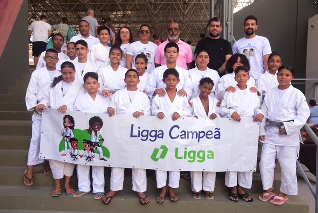 Atletas da Ligga Campeã na II Copa Shiai de&nbsp;Judô