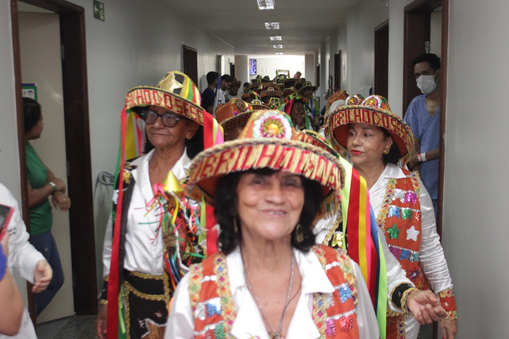 Apresentações juninas encantam pacientes e profissionais do&nbsp;HU-UFMA