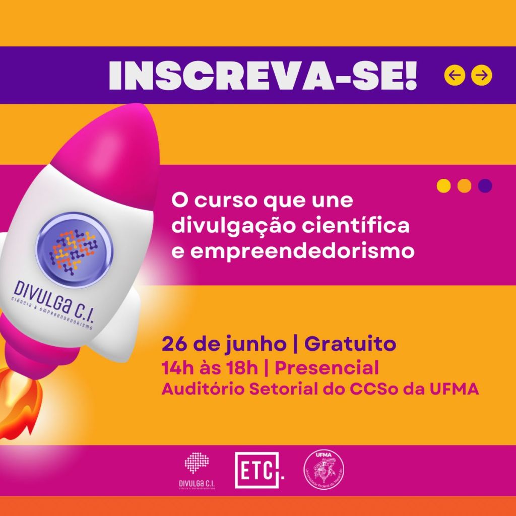 Curso gratuito combina divulgação científica e empreendedorismo
