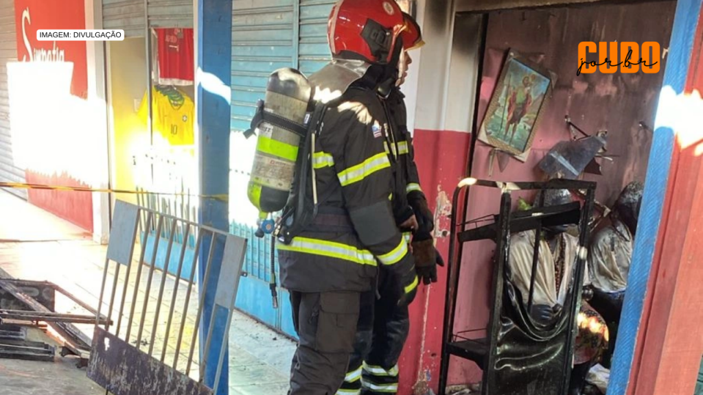 Incêndio destrói sete boxes na feira da Cidade&nbsp;Operária