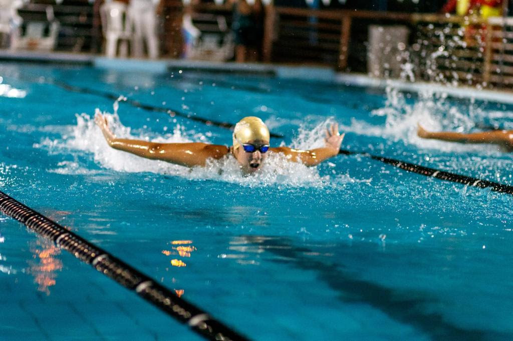 Com quatro ouros, Sofia Duailibe é destaque no Maranhense de Natação de&nbsp;Inverno