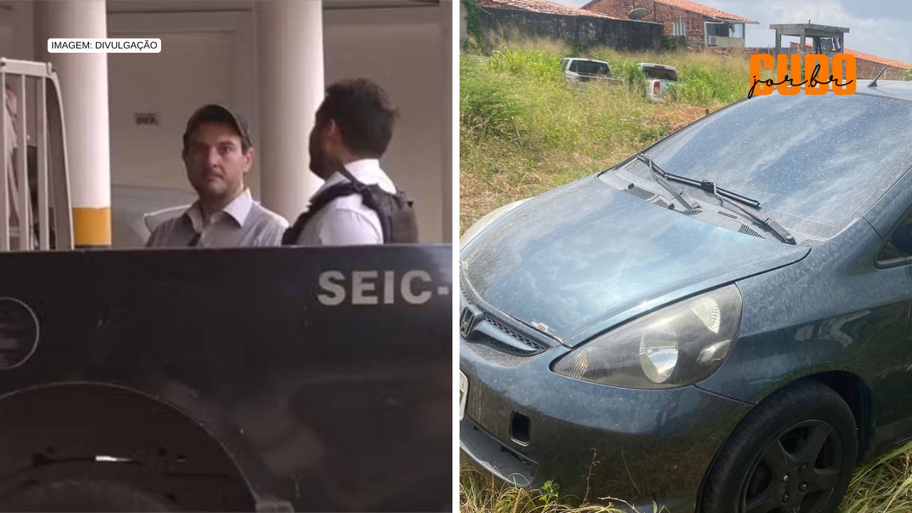 Carro usado em fuga após apreensão de R$ 1 milhão é entregue pela defesa do irmão de Braide