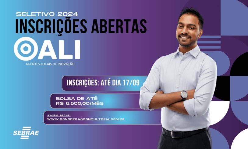 Oportunidade: Inscrições para bolsistas do Programa Agente Local de Inovação estão&nbsp;abertas